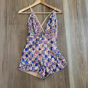 Forever 21 Sequin romper